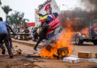 Uganda bans live broadcasts of riots and ‘unlawful processions’ ahead of January election