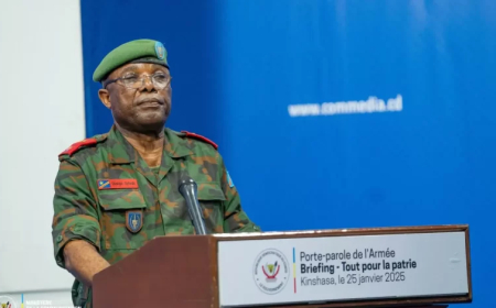 DRC Army Spokesperson’s Hate Speech Raises Alarm Over Fragile Peace Deal, Rights Group Says