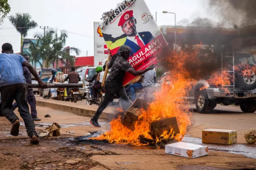 Uganda bans live broadcasts of riots and ‘unlawful processions’ ahead of January election