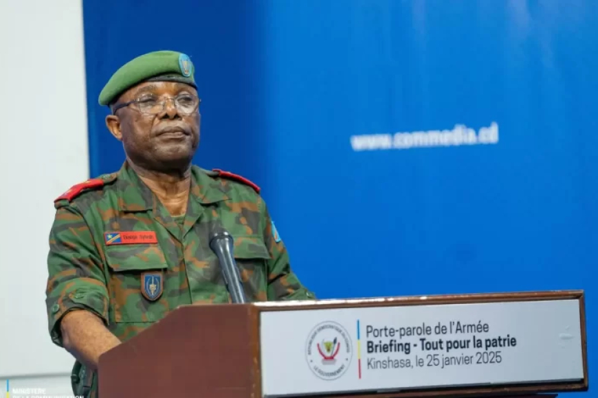 DRC Army Spokesperson’s Hate Speech Raises Alarm Over Fragile Peace Deal, Rights Group Says