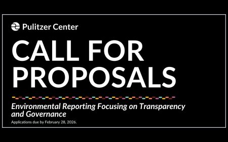 Funding Opportunity for Journalists Reporting on Environment with Focus on Transparency and Governance