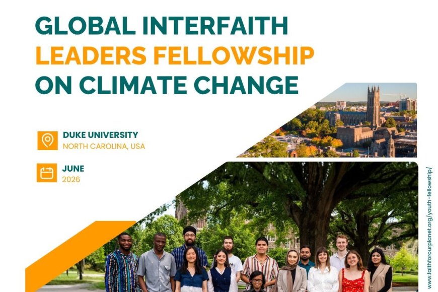 Global Interfaith Leaders Fellowship on Climate Change at Duke University (USA)
