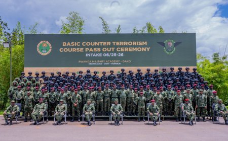 Rwanda Defence Force Soldiers Complete Intensive Counter-Terrorism Training