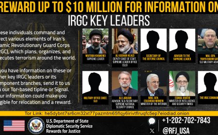 US has offered rewards of up to $10 million for information on several senior Iranian leaders