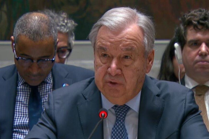 António Guterres Condemns US–Israel Strikes on Iran, Warns of Uncontrollable Regional War