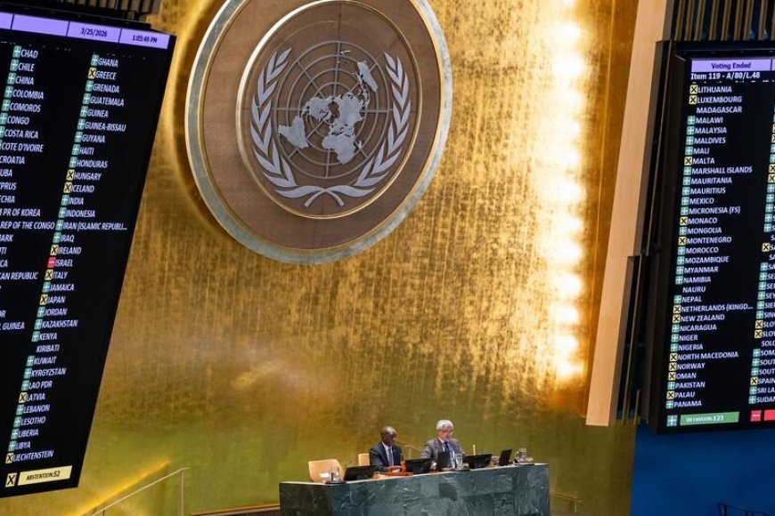 UN declares slavery ‘gravest crime against humanity’ in landmark reparations vote