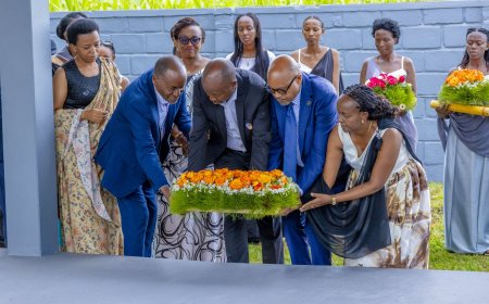 Five victims buried during 32nd commemoration at Gahanga Genocide Memorial