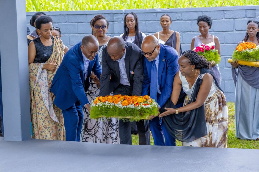 Five victims buried during 32nd commemoration at Gahanga Genocide Memorial