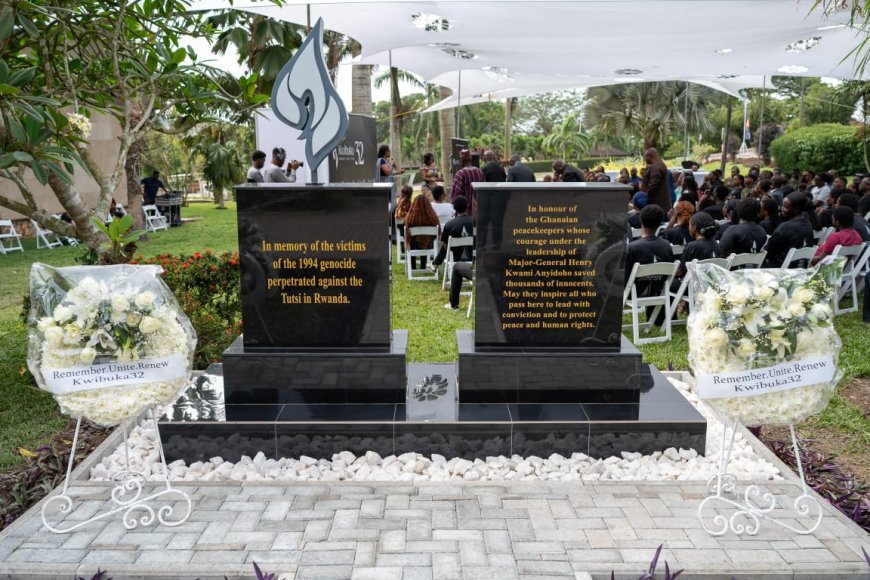 Ghana University Erects Memorial for Genocide Against Tutsi Victims