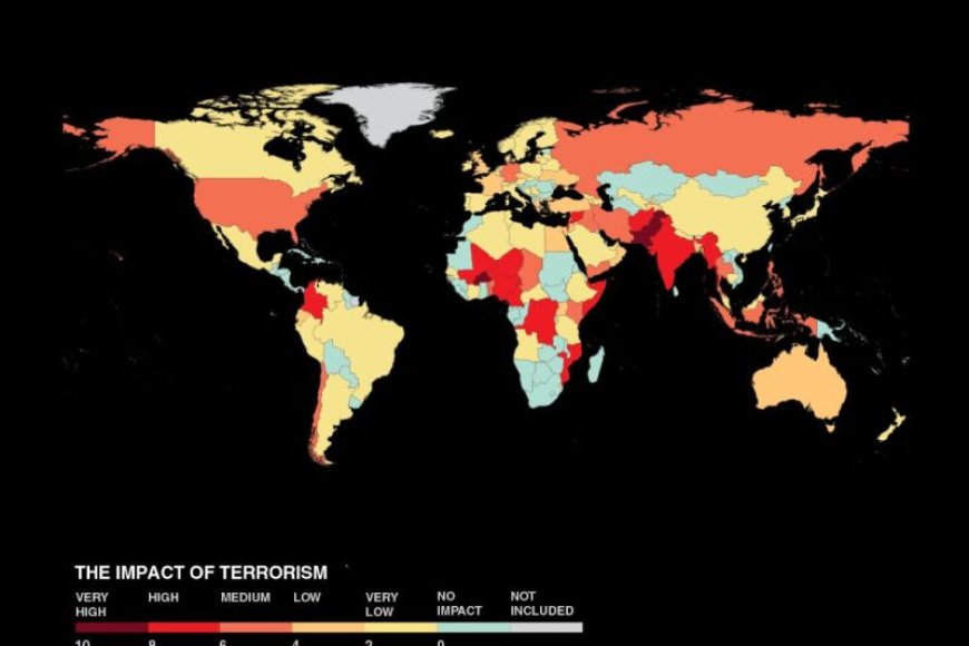Top 10 countries most impacted by terrorism