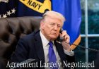Trump Announces Peace Deal Concerning Iran Is ‘Largely Negotiated’