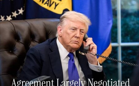 Trump Announces Peace Deal Concerning Iran Is ‘Largely Negotiated’