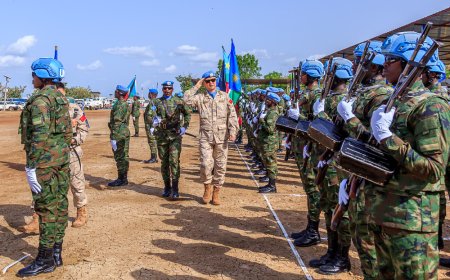 Rwandan Peacekeepers Awarded UN Medals for Outstanding Service in South Sudan
