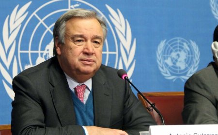 UN Boss Calls for Urgent Investment in Peace, Ceasefire