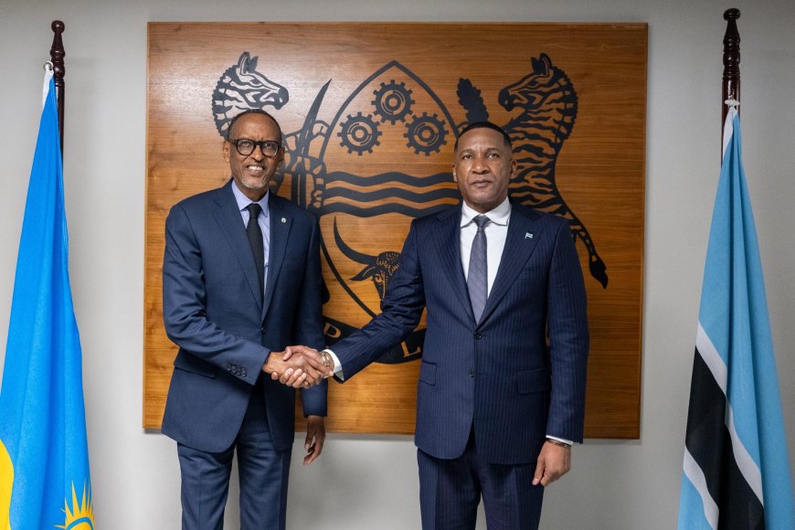 Rwanda, Botswana sign Six Deals to Boost Cooperation