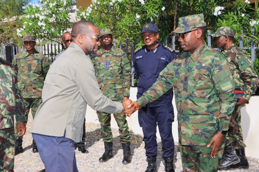 Mozambique Defence Minister Visits Rwandan Troops in Cabo Delgado