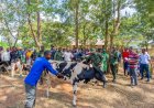 Rwanda’s Security Organs Donate Goats, Cows To Kirehe And Kayonza Residents