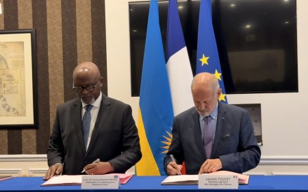 Rwanda, France Sign Pacts on Migration and Diplomatic Dependents' Jobs