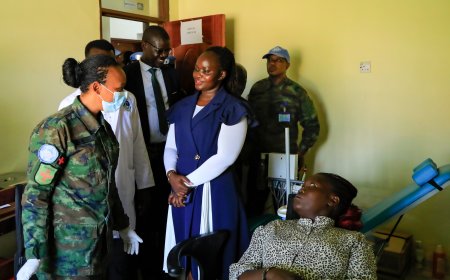 Rwandan Peacekeepers Provide Free Healthcare To Over 500 Juba Residents