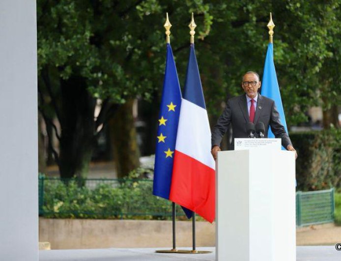 Ni urumuri rucanwe i Paris- IBUKA ku Rwibutso rwa Jenoside rwatashywe na Perezida Kagame na Macron