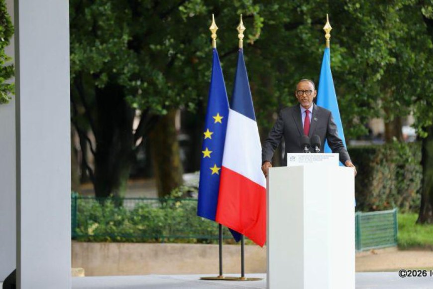 Ni urumuri rucanwe i Paris- IBUKA ku Rwibutso rwa Jenoside rwatashywe na Perezida Kagame na Macron