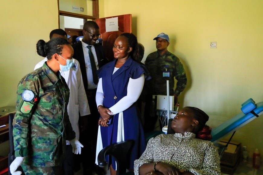 Rwandan Peacekeepers Provide Free Healthcare To Over 500 Juba Residents