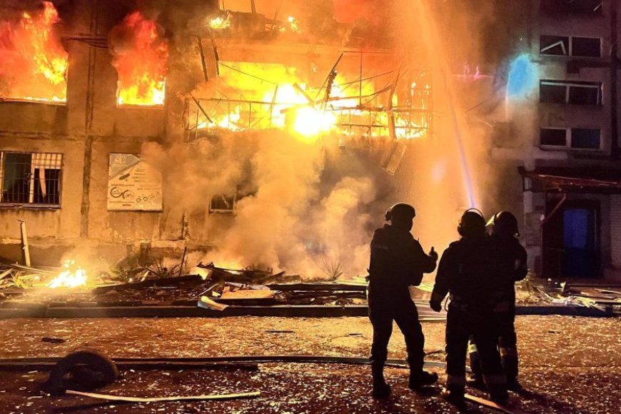 Russian Drone and Missile Strikes Leave Two Dead Across Ukraine