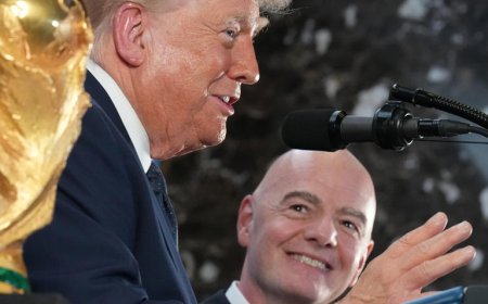 Infantino Hails World Cup Success, Credits Trump Ahead of Final