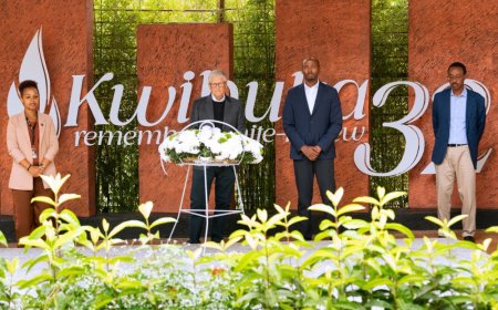 Bill Gates Visits Kigali Genocide Memorial, Pays Tribute to More Than 250,000 Victims